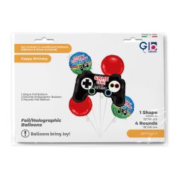 Gamer Foil Balloon Set 