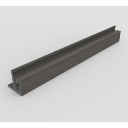 End Cap-Silver Gray