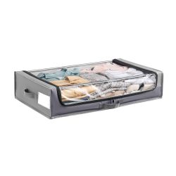 Under Bed Storage On Wheels Grey