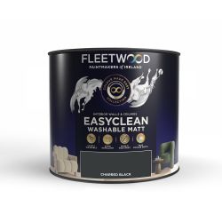 Fleetwood Easyclean Matt Charred Black 2.5Ltr