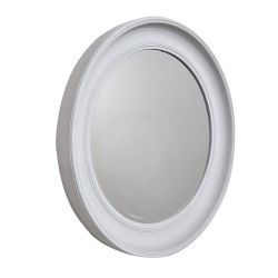 Deep Round Mirror Oyster 90Cm