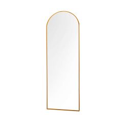 Arch Wall Mirror 40 X 150Cm Gold
