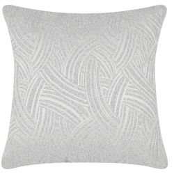 Swirl Cushion 43Cmx43Cm Charcoal
