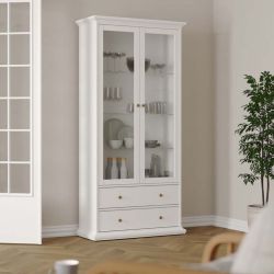 Monacco China Cabinet White