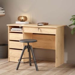 Function Plus Desk Oak