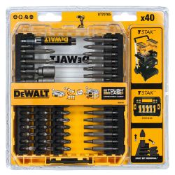 DEWALT SCREWDRIVER SET TX 40PC