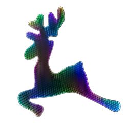 Coralite Jumping Reindeer 45cm