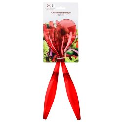 Picnic Serving Spoons Pink 2PC