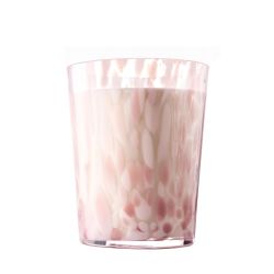 Confetti Murano Candle-Pink