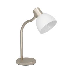 EGLO Macere White Glass Classic Table Lamp