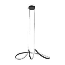 EGLO Calarossa-Z Modern Black Smart Light Pendant