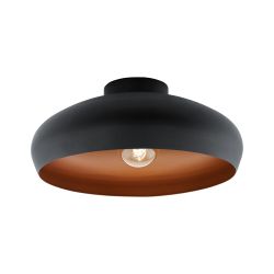 EGLO Mogano Black And Copper Ceiling Light