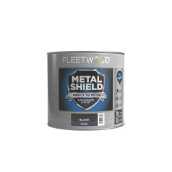 250Ml Fleetwood Metal Shield Satin Black