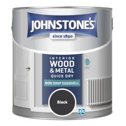 Quick Dry Eggshell Black 2.5L