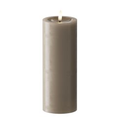Mocha Pillar Candle 7.5x20cm
