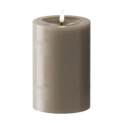 Mocha Pillar Candle 10x15cm