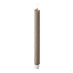 Mocha Taper Candle 2.2x24cm 2p