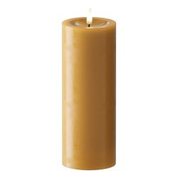 Orchre Pillar Candle 7.5x20cm