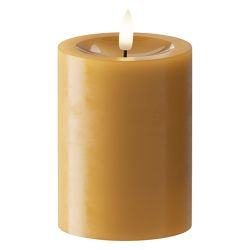 Orchre Pillar Candle 7.5x10cm