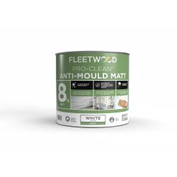 1L Fleetwood Pro Clean Anti Mould Matt
