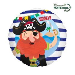 Funny Pirate Foil Balloon