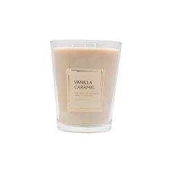 Large Tapered Candle Vanilla Cream