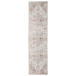 Flatwoven Washable Cecilia Beige Runner Rug - 60cm x 240cm