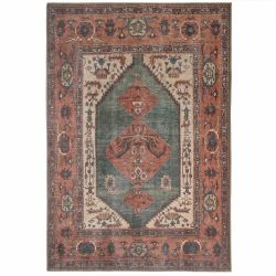 Flatwoven Washable Faro Terra Rug - 80cm x 150cm