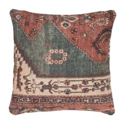 Flatwoven Washable Faro Terra Cushion - 50cm x 50cm