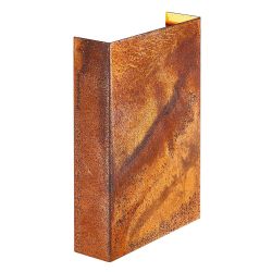 Fold 15 Wall light Corten