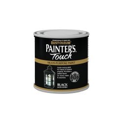 Rust-Oleum Painters Touch Multi-Surface Toysafe Paint Black Satin 250ml