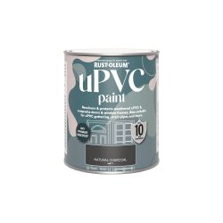 Rust-Oleum uPVC Paint Natural Charcoal Matt 750ml