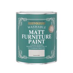 Rust-Oleum Matt Furniture Paint Steamed Milk 750ml
