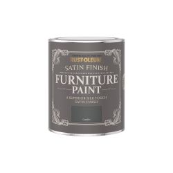 Rust-Oleum Satin Furniture Paint Graphite 750ml