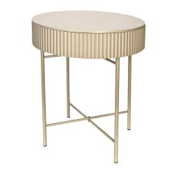 Pleated Storage Side table