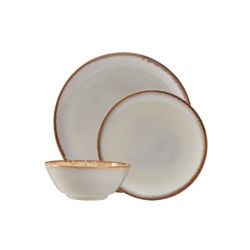 Mason Cash Reactive Cream 12 Piece Dinnerset