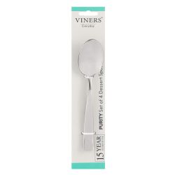 Viners Everyday Purity Dessert Spoon 4PC