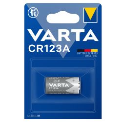 Varta Cr123A Professional Lithium Battery 3V 6205 Pack of 1