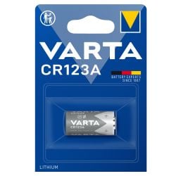 Varta Cr123A Professional Lithium Battery 3V 6205 Pack of 1