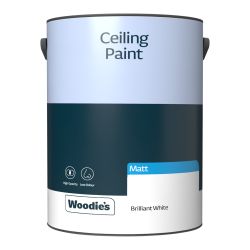 Woodie's Ceiling Paint Pure Brilliant White 5Ltr