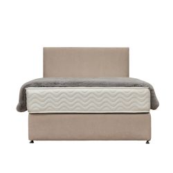 DFI Beds Ashgrove Divan Bed and Headboard Beige