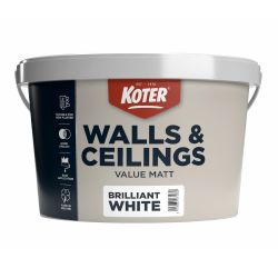 Koter Value Matt Pure Brilliant White 10Ltr