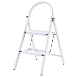 Werner 2 Tread Grey Stepstool