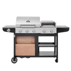 Phoenix Combo BBQ Gas And Pizza Oven