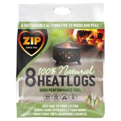 ZIP Natural Heatlogs