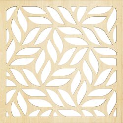 Wallpops Natural Leaf P&S Wooden Decor