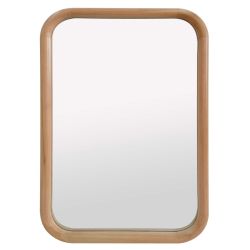 Contemporary Wood Mirror Rectangular 40x60Cm