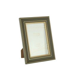 Photo Frame Green & Gold 4 x 6