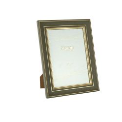 Photo Frame Green & Gold  5 x 7