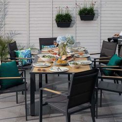Solara 8 Seater Extendable Dining Set